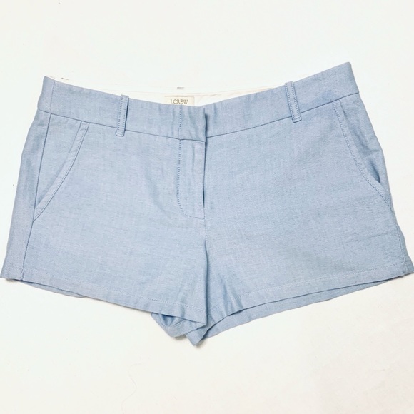 J. Crew Chambray Chino Shorts - Picture 2 of 7